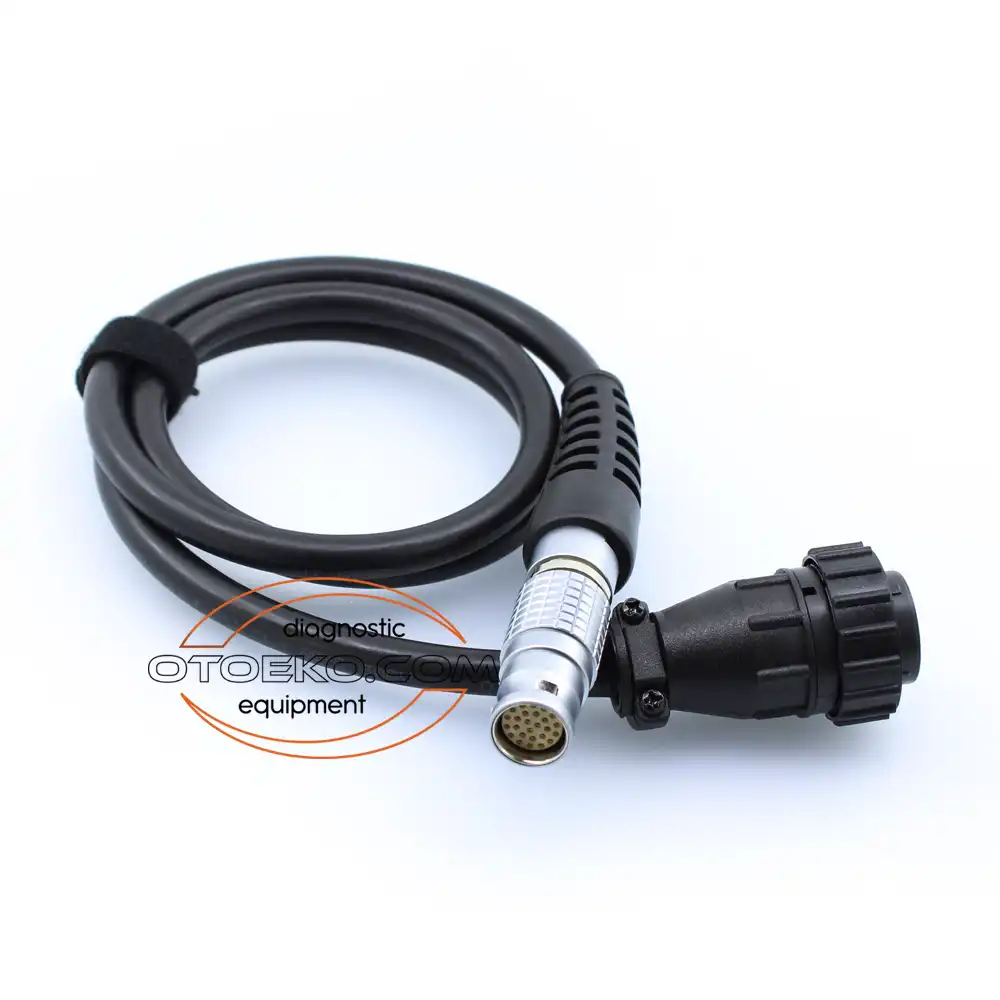 كابل محول فحص شاحنات داف DAF VCI-560 من 16-Pin دائري إلى 16-Pin OBD2 أنثى (XF95 / CF / LF)